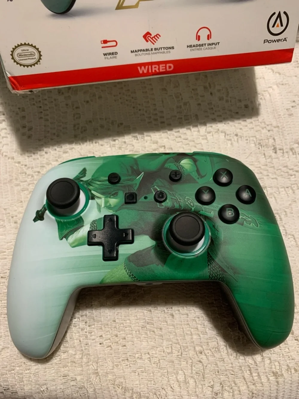 Power A Nintendo Switch The Legend of Zelda Tears Kingdom Wired Controller *NEW*